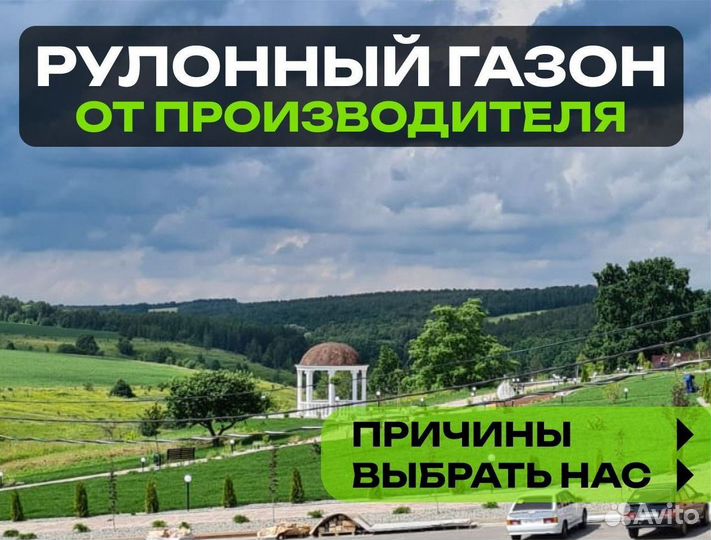 Рулонный газон Спорт. От производителя