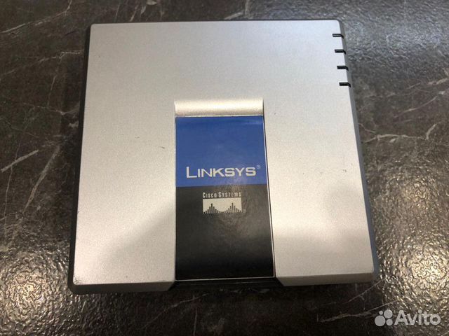 Шлюз cisco VoIP Linksys SPA2102