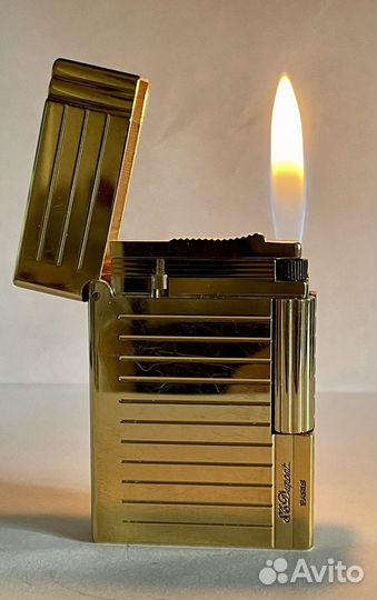 Зажигалка Dupont Ligne 2 Gatsby Gold Plated
