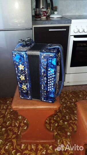 Гармонь Тульская 27на25 в соль мажор