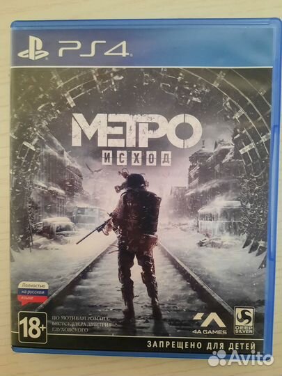 Игры для ps4 metro исход