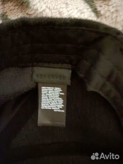 Кепка новая reseved