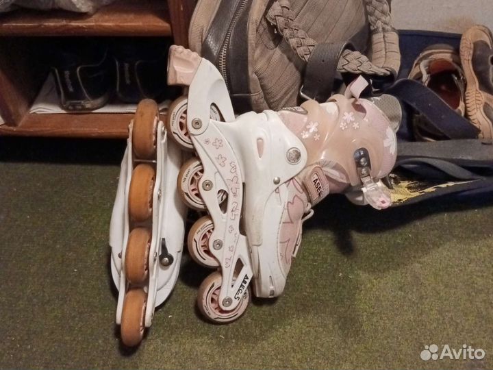 Ролики для девочки, размер 30-34, рабочие