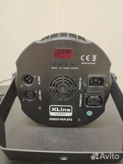 Светодиодный прожектор xline disco PAR SSD 72