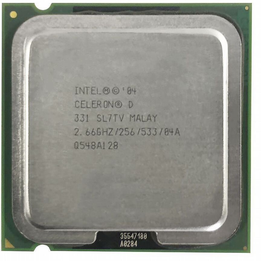 [SL7TV] Процессор Intel Celeron D 331 2667mhz Sl7tv