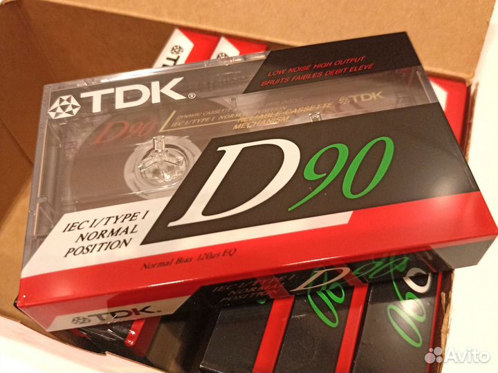 Аудиокассета TDK D90