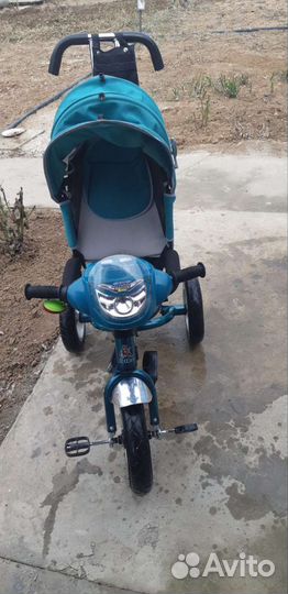 Детский велосипед с ручкой бу