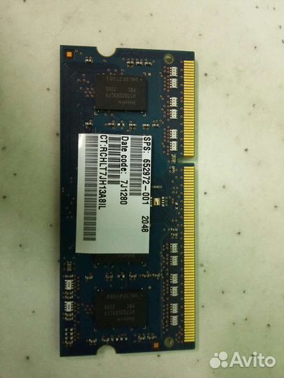 Оперативная память ddr3 2gb