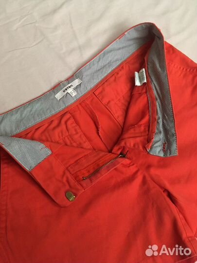 Шорты летние женские красные s