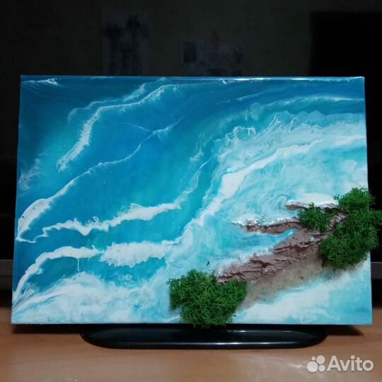 Изделия из эпоксидной смолы-фруктовницы, часы и тд