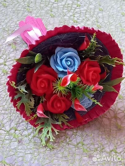 Мыльные букеты