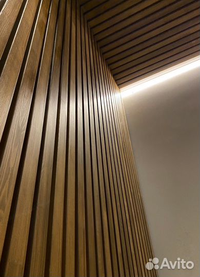 Монтаж декоративных реек