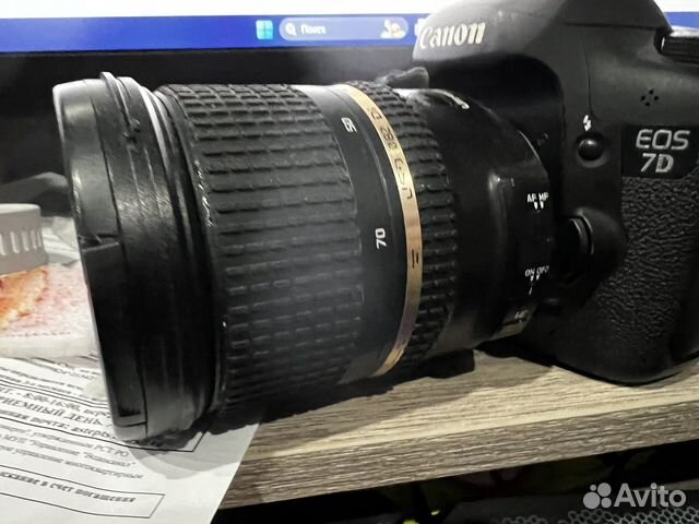 Зеркальный фотоаппарат canon 7d купить в Таганроге с доставкой ...