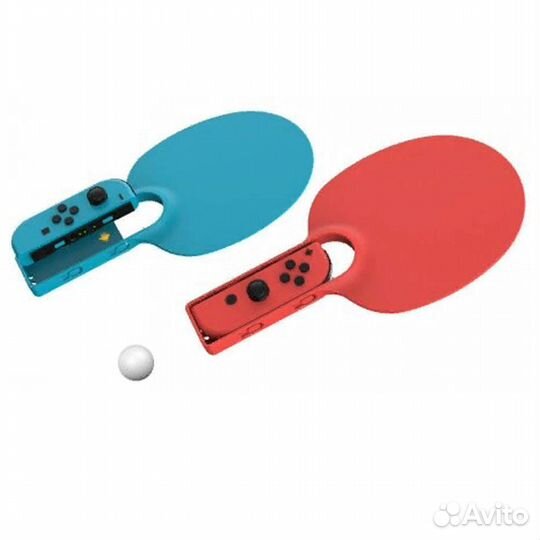Насадки Table Tennis Racket JoyCon Nintendo Switch