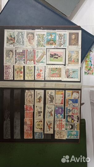 Почтовые марки мира и СССР. Подборка космос