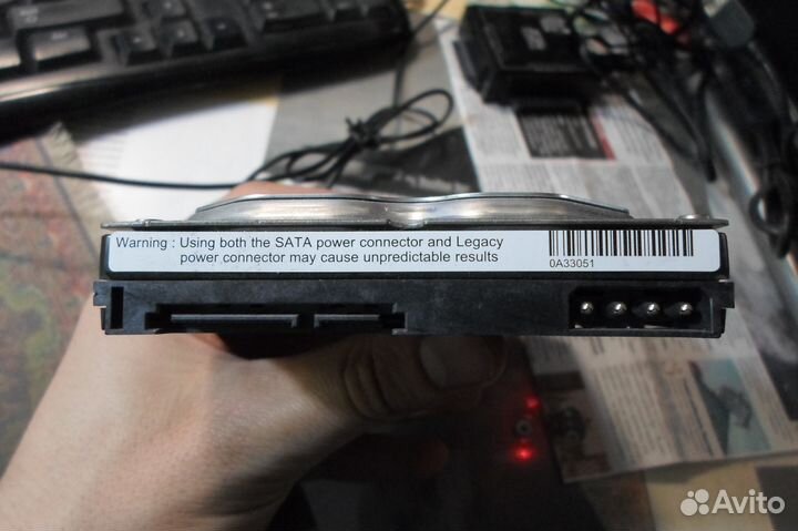 HDD HDS728080PLA380 SATA 80Gb диск 26