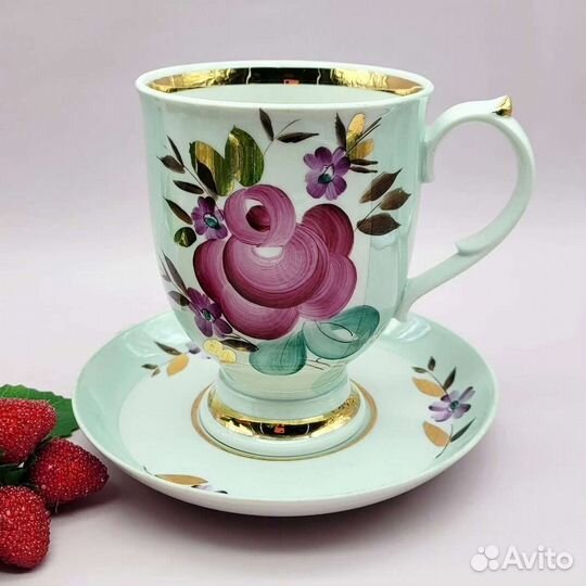 Чайная пара Дулево