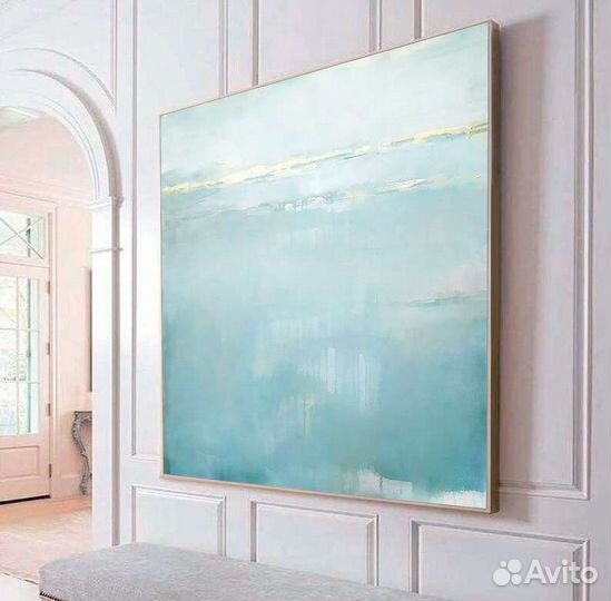Большая картина маслом абстракция