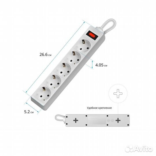 Сетевой фильтр ES 3.0 белый