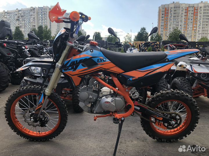 Питбайк kayo evolution K125EM 17/14