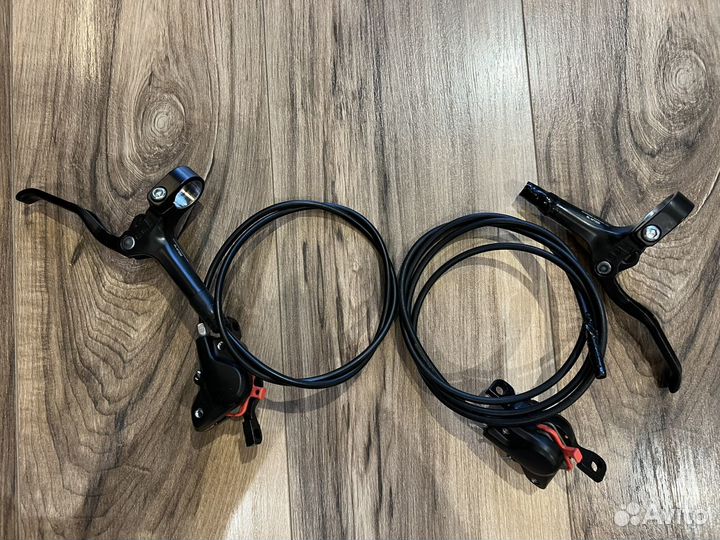 Гидравлические тормоза shimano MT200