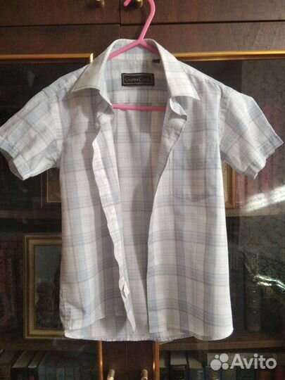 Рубашка с короткими рукавами для мальчика