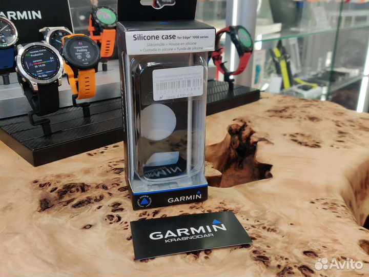 Чехол Ориг Garmin силиконов для велокомп edge 1000