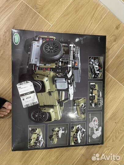 Конструктор lego technie land rover defender