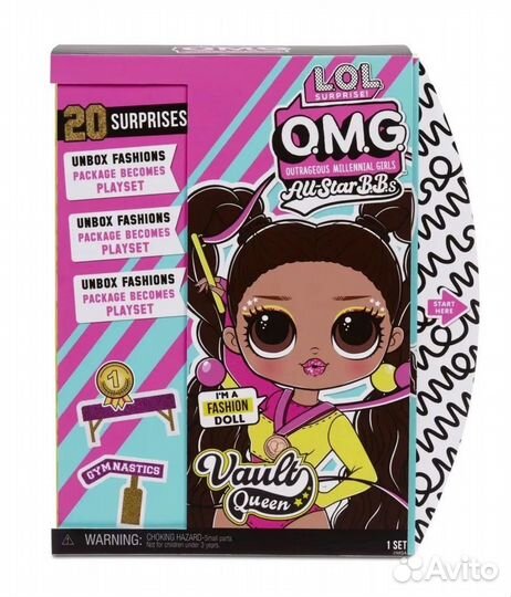 Кукла LOL Surprise OMG Sports Vault Queen