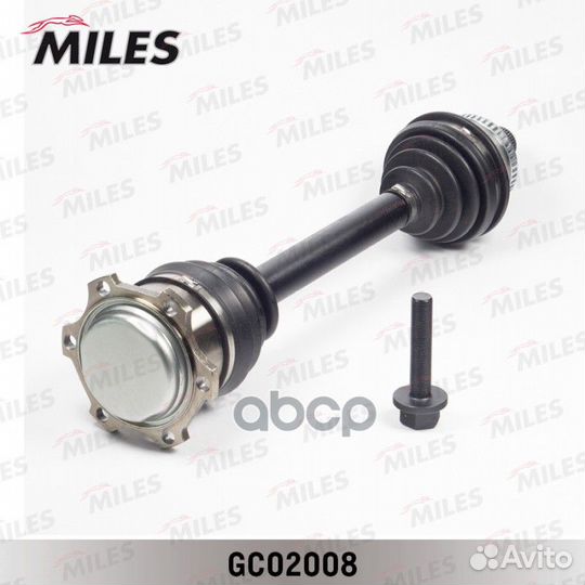 GC02008 miles Привод в сборе audi A4 2.8 95-01