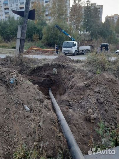 Горизонтальное бурение, гнб, прокол под дорогой
