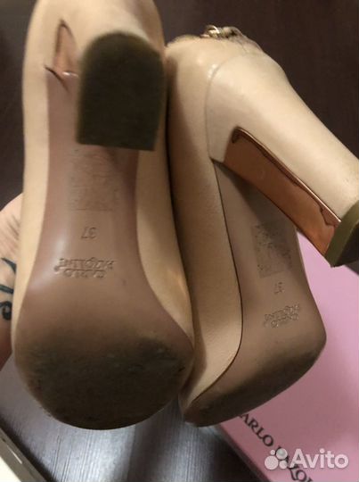 Ботильоны туфли carlo pazolini