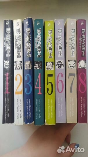 Манга Тетрадь Смерти 1-6 том