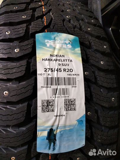 Зимние колеса BMW X5 G0 X6 G06 стиль 748M R20 шипы