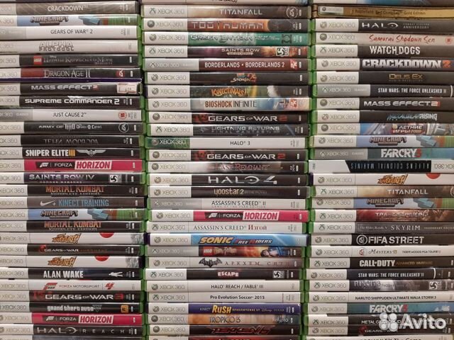 Xbox 360 - обмен на ваши игры - 400 дисков - GTA 5