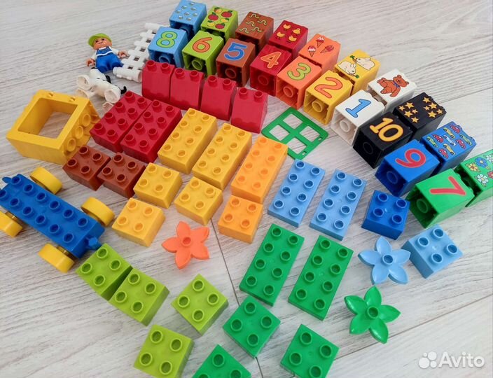 Лего Lego Duplo 5497 Набор кубиков: Учимся считать