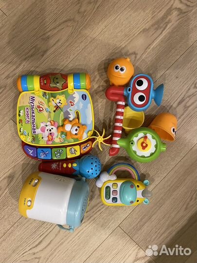 Детские игрушки пакетом развивающие