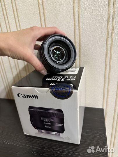 Объектив canon ef 35 mm f 2 is usm