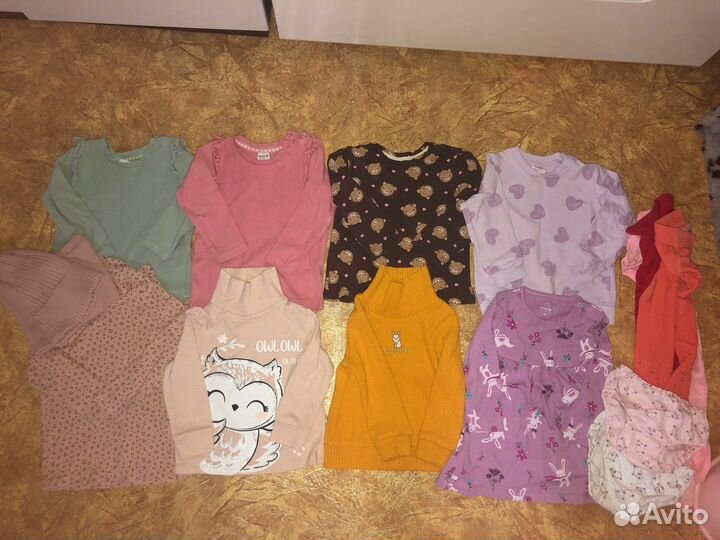 Детские вещи пакетом на девочку