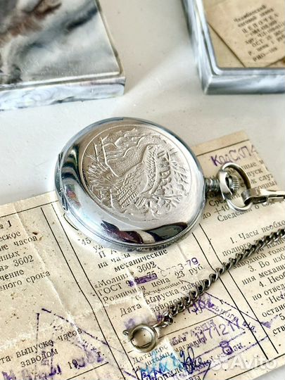 Карманные часы Молния СССР