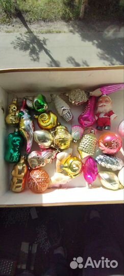 Елочные игрушки СССР одним лотом