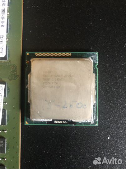 Процессор i5-2500+8gb ddr3