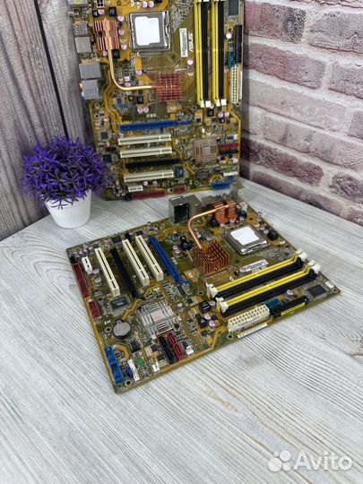 Материнская плата asus P5K 775