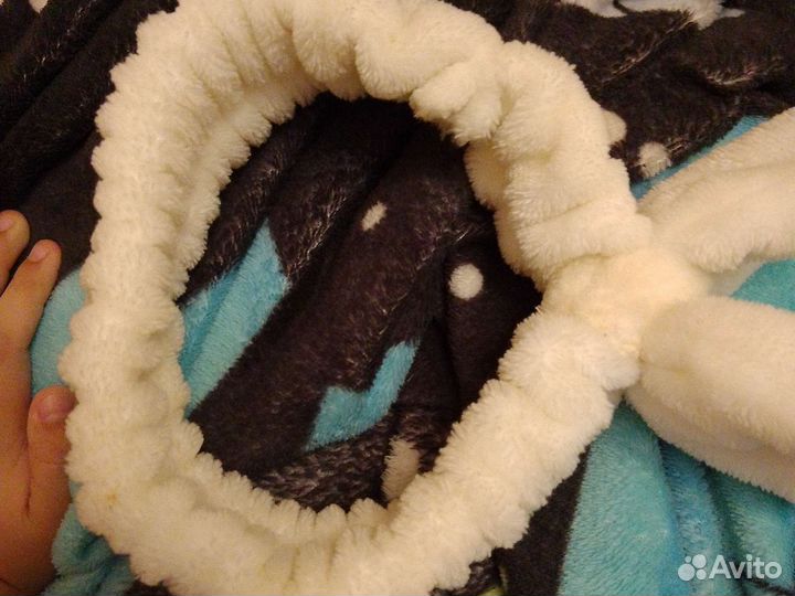 Повязка с бантиком для девочки