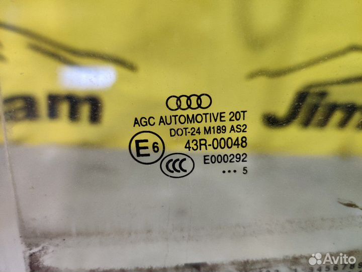 Стекло двери заднее левое Audi Q3 8U culb 2.0 2016