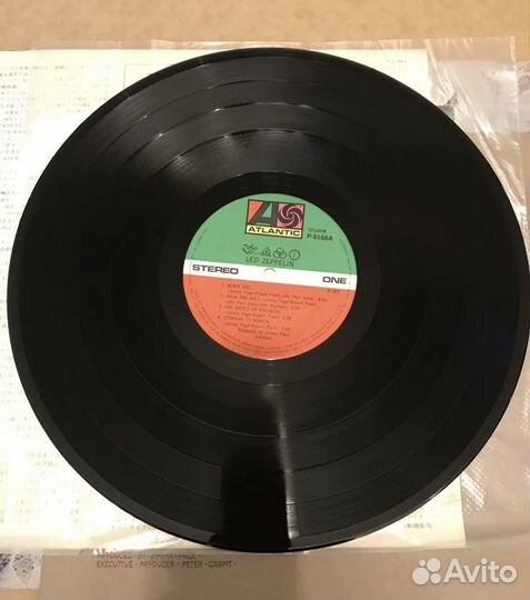 LED Zeppelin 'IV' 1971 (P-8166A) Japan LP