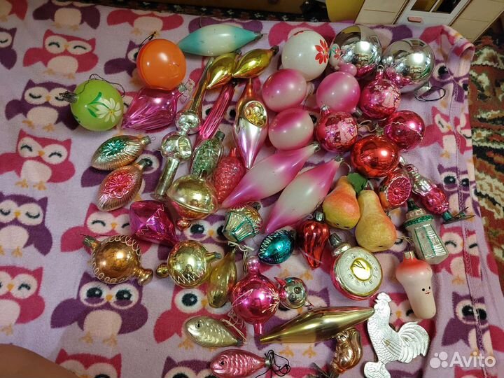 Ёлочные игрушки СССР