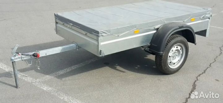 Прицеп мзса с тентом и противоугонкой