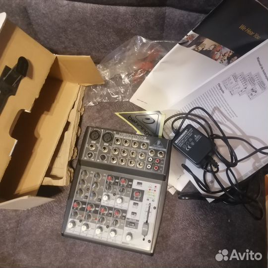 Микшерный пульт behringer xenyx 1002