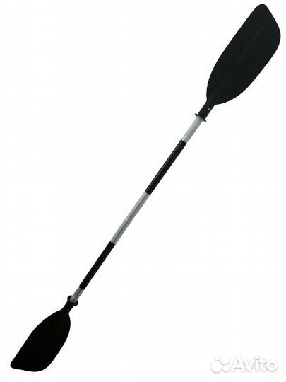 Весло для пакрафта 4-х секционное асимметричное